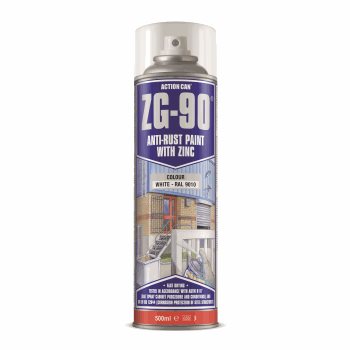 ZG-90 500ML SPRAY WHITE RAL 9010