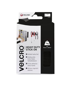 HEAVY DUTY STRIPS 2SET 50ΜΜΧ100ΜΜ BLACK