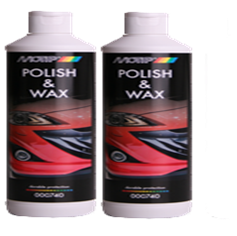 CARCARE POLISH & WAX/ ΓΙΑΛΥΣΤΙΚΟ & ΚΕΡΙ  000740 500 ML