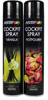 CARCARE COCKPITSPRAY SEMI GLOSS CRANBERRY / ΓΙΑΛΥΣΤΙΚΟ ΤΑΜΠΛΟ000785 600 ML