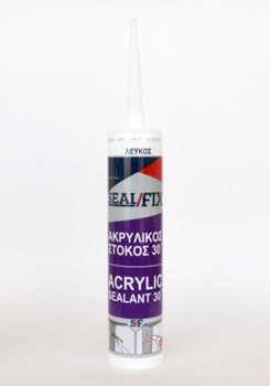 SEALFIX ΑΚΡΥΛΙΚΟΣ ΣΤΟΚΟΣ 30' ΛΕΠΤΩΝ ΛΕΥΚΟΣ 280ML